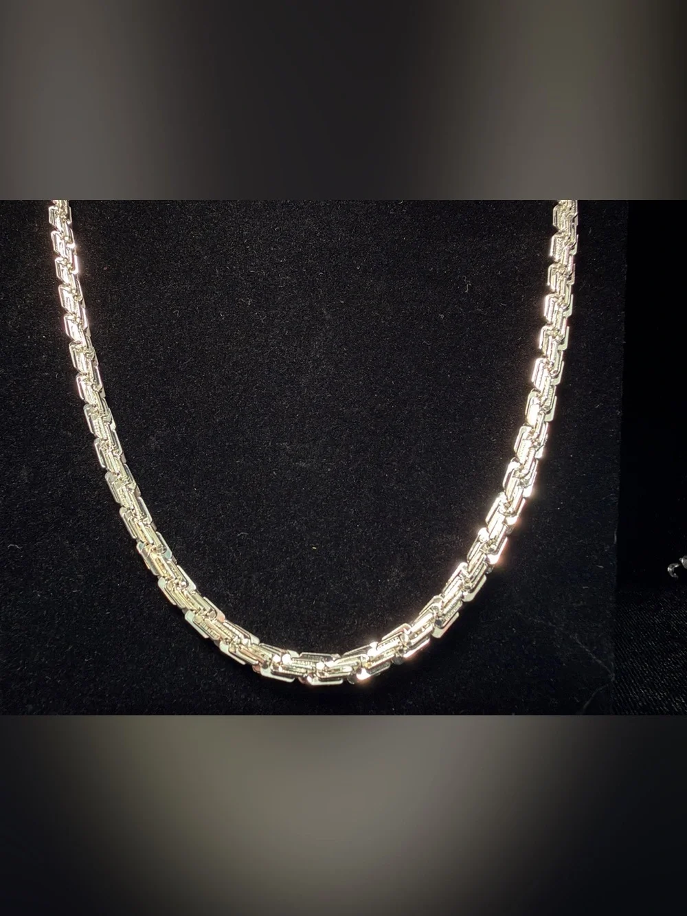Milano Italy 925 Stamped Silver filled 26in 5MM necklace 41.6g Brand New